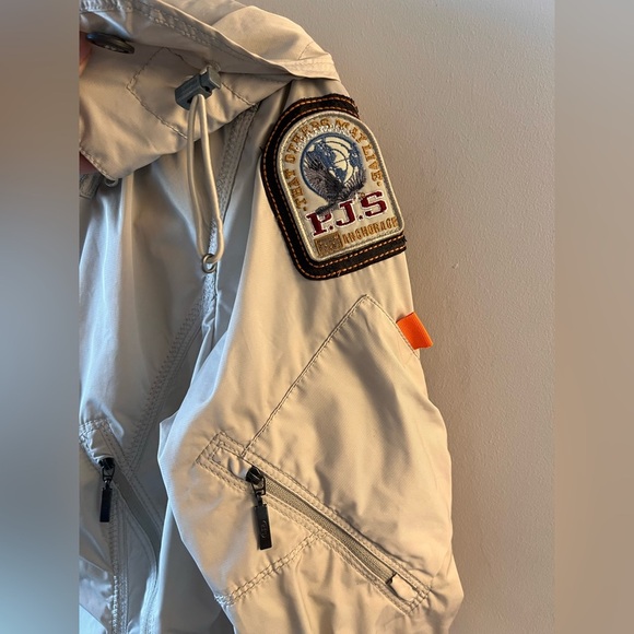 Parajumpers PJS Windbreaker Inner Ventilation Mary Todd Ivory Medium - Picture 4 of 16